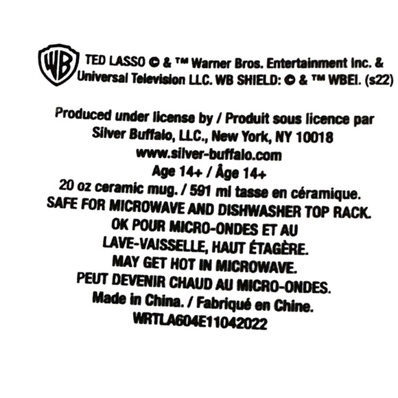 Ted Lasso Believe 20 Oz Ceramic Mug - Picture 4 of 4